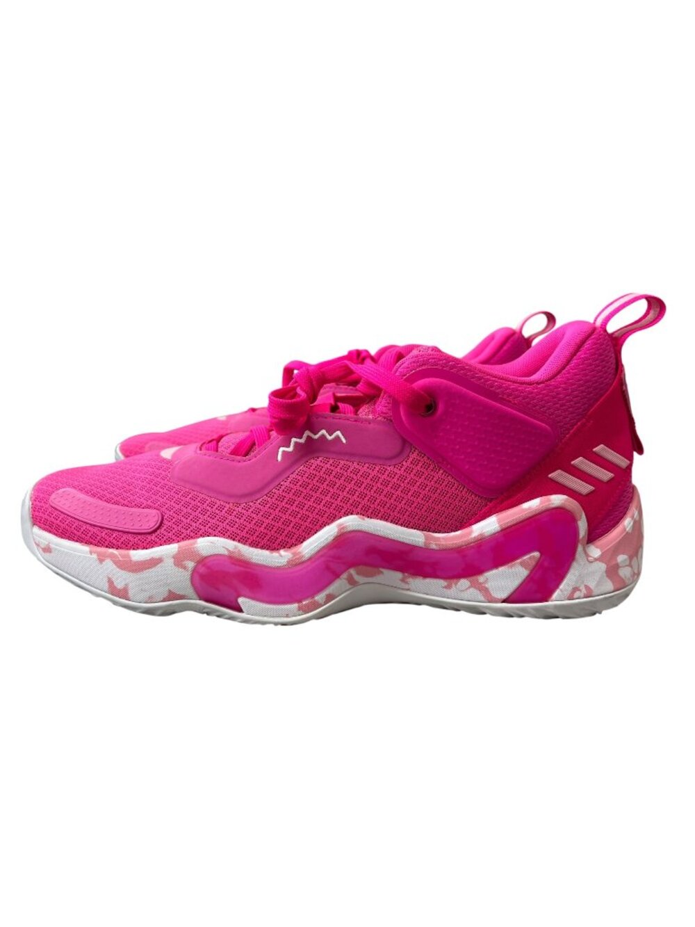 Adidas D.O.N. Issue #3 Team Shadow Pink Basketball Shoes SZ 12.5